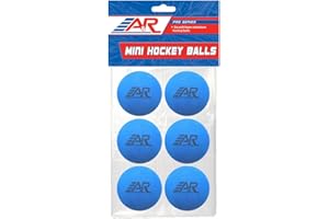 A&R Sports Mini Goal Hockey Balls (6 Pack)