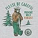 Smokey Bear Prevent Wild Fires Retro Men