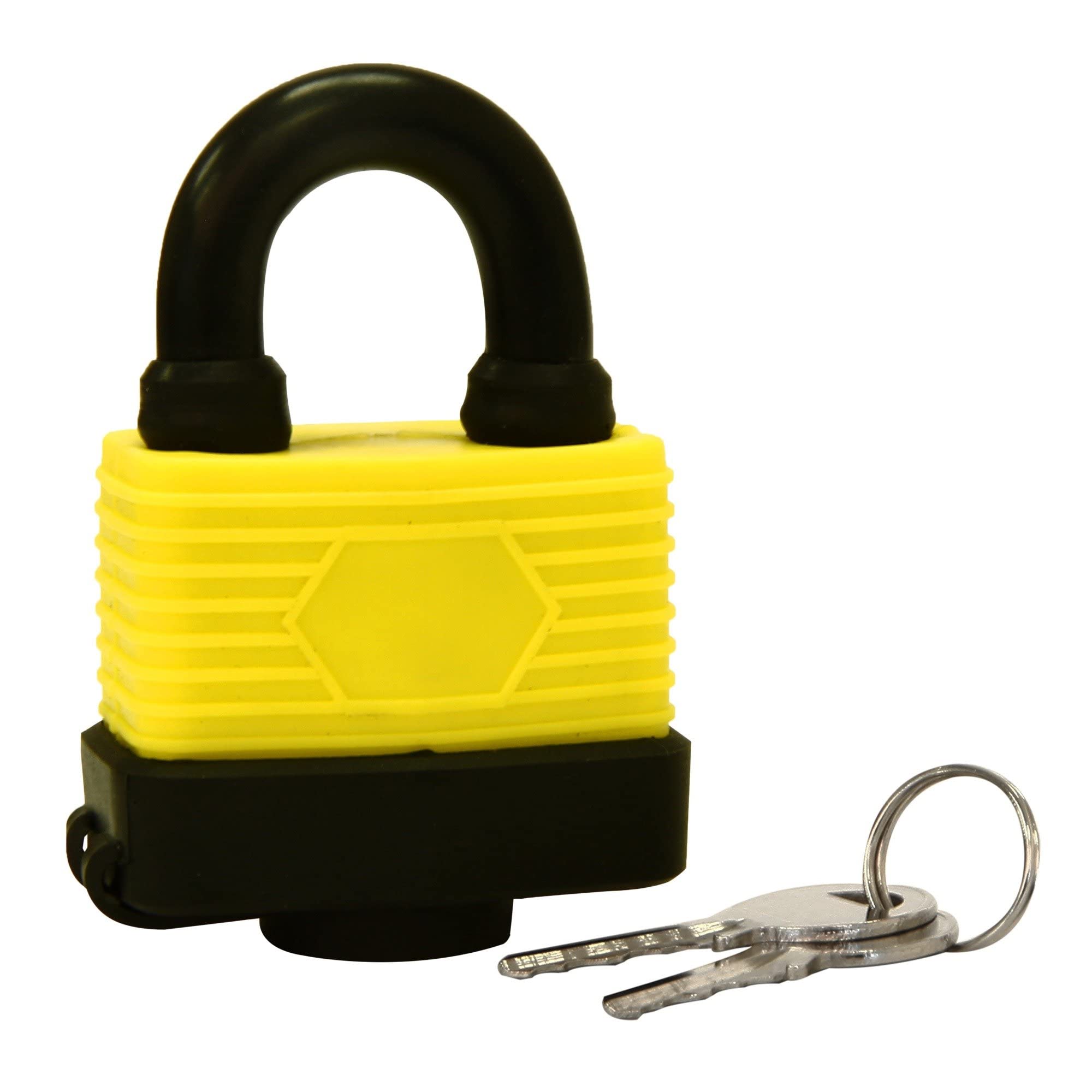 Rolson 66512 Weatherproof Padlock, Black, 40 mm