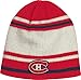 NHL Montreal Canadiens Men's Face-Off Beanie Knit Cap, One Size, Puddy