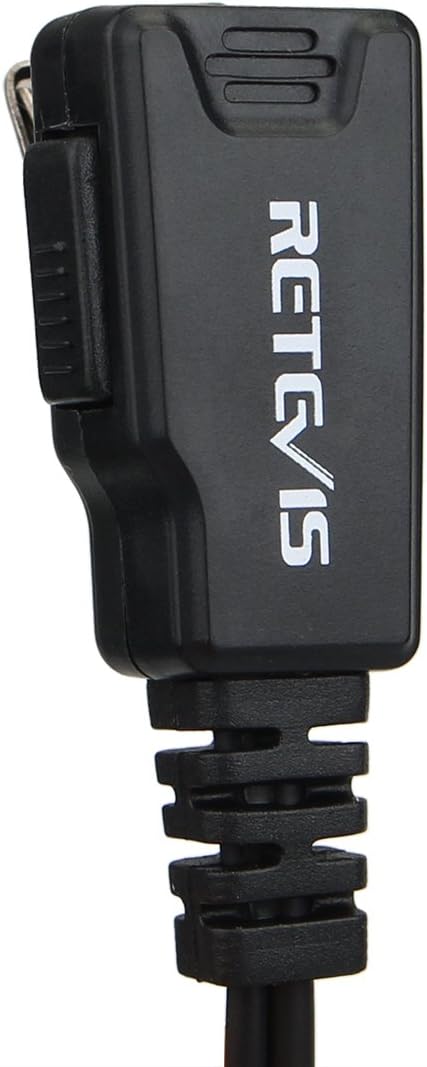 Retevis Walkie Talkie Earpiece 2 Pin Acoustic Tube Security Headset Compatible with Two Way Radio RT24 RT22 RT27 RT21 RT619 Baofeng UV5R BF-888S eSynic Olywiz Kenwood HYT WOUXUN (5 Pcs) - Image 5