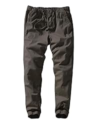 Match Men's Loose Fit Chino Washed Jogger Pant