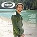 Vapor Apparel Men's UPF 50+ UV Sun Protection Performance Long Sleeve T-Shirt Large Hunter Green