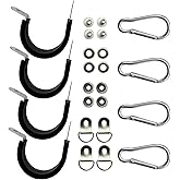 4PCS Flag Mount for led Whip Lights,Whips and Rocks Lights, Fit Diameter 1.9cm to 2.2cm 5150 LED Whip light Poles for UTV ATV Can-Am Polaris RZR SXS Boats Ulti Offroad (4 mount)