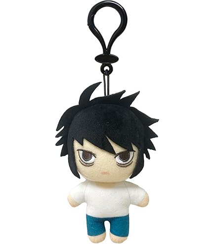 Death Note Light Yagami Movable Plush - 4.5" Anime Figure With PVC Head