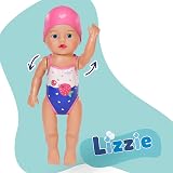 BABY born Swimming Lizzie 30 cm Wind-Up Swim Doll view 2