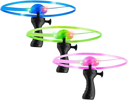 light up flying spinner