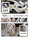 Yalis 200Pcs Cute Waterproof Laptop Decals Sticker, Cars,Motorcycle,Bicycle,Skateboard DIY Bumper Vinyls Sticker, Radomly