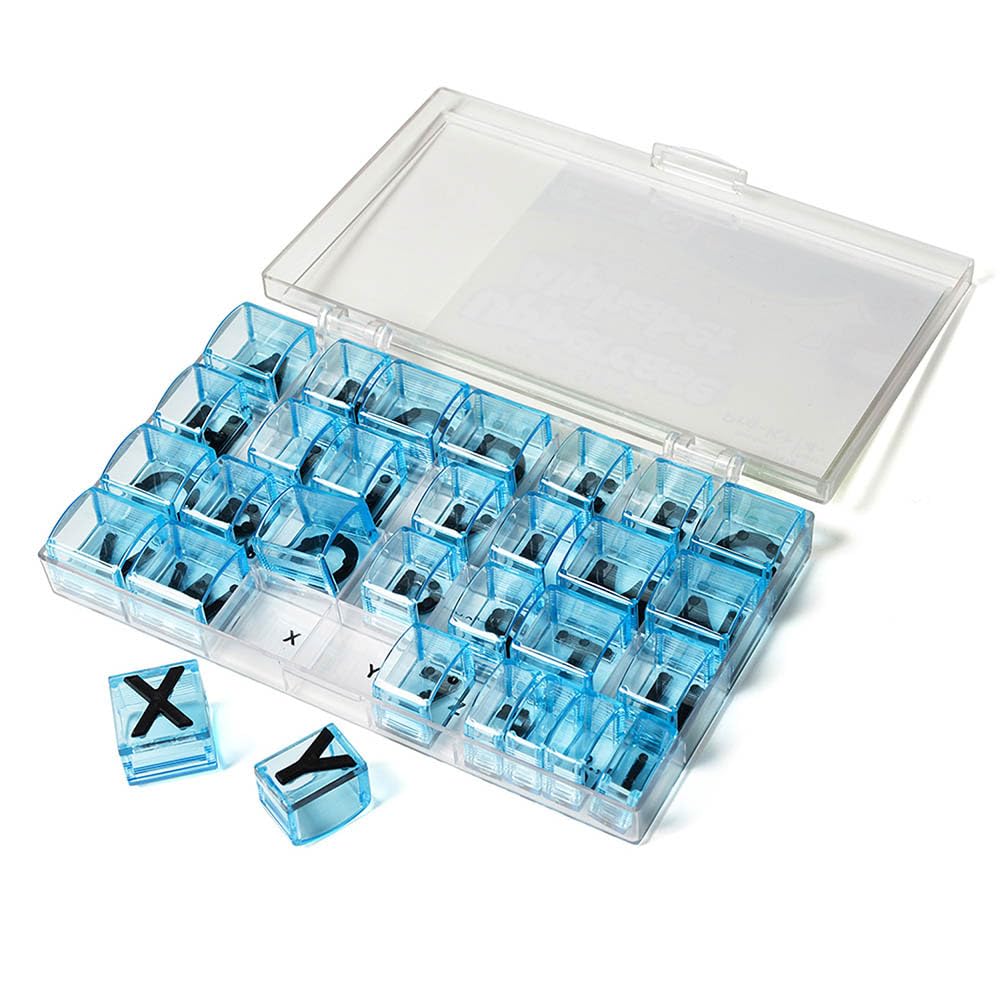 Educational Insights See and Stamp Alphabet Transparent Stamps - Uppercase 5/8