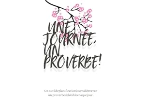 une journée, un proverbe !: Proverbe Planner