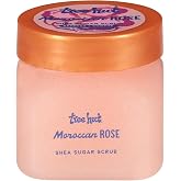 Tree Hut Mini Moroccan Rose Body Scrub, Travel Size Sugar Scrub, 3.4 Oz | Exfoliating &amp; Nourishing Sugar Scrub with Shea Butter, Body Exfoliator For All Skin Types, Self Care Gifts for Women, Vegan