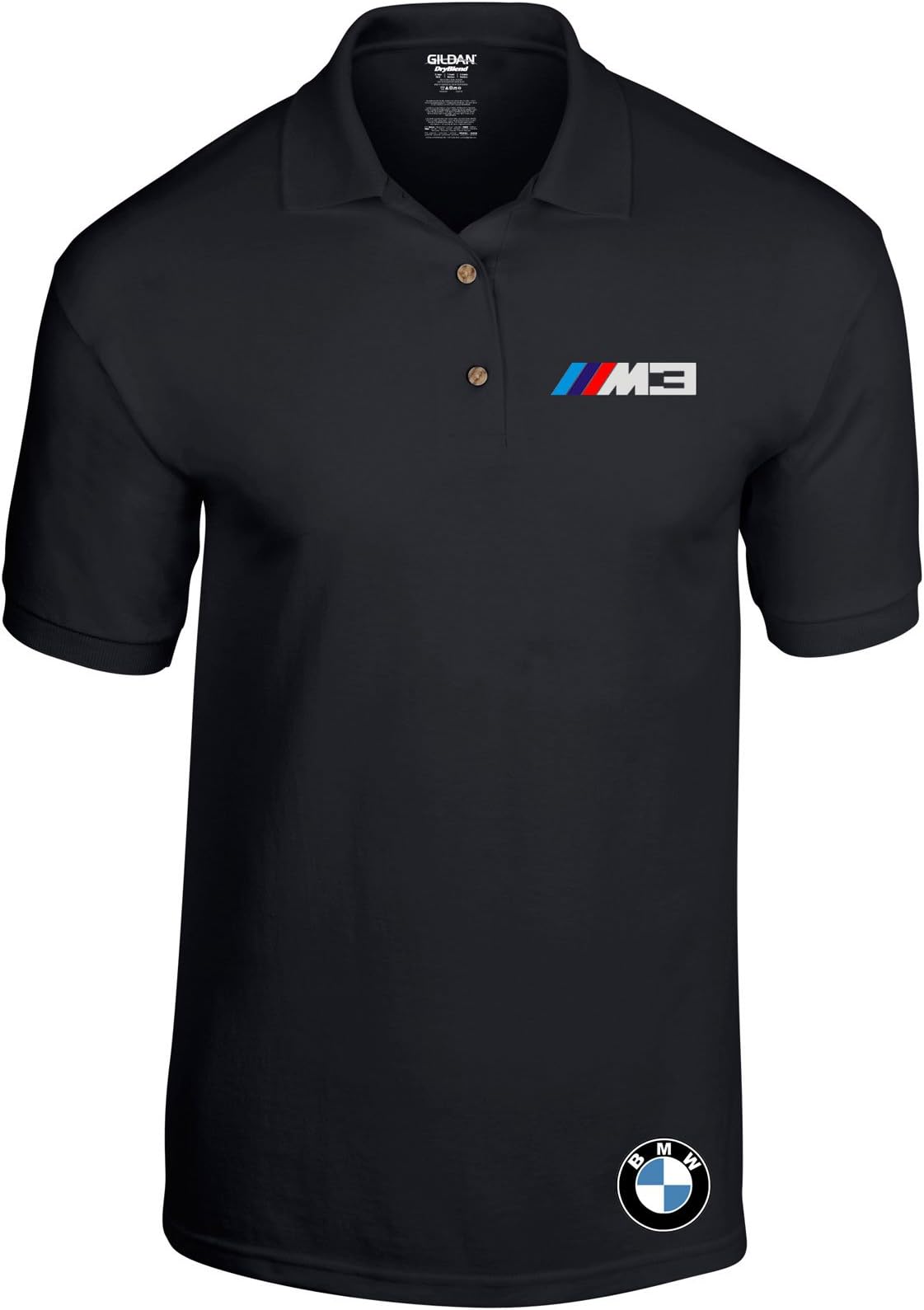 BMW Polo Shirt M Power Beamer Motorsport Car Unisex Black or Heather up to 2XL