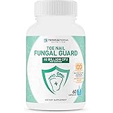 TerraForm Nutrition Toenail Fungal Guard - Probiotic Fungus Inhibitor - 60 Capsules