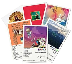 Bkioqoh A Set of 6 Multicolor Pop Art