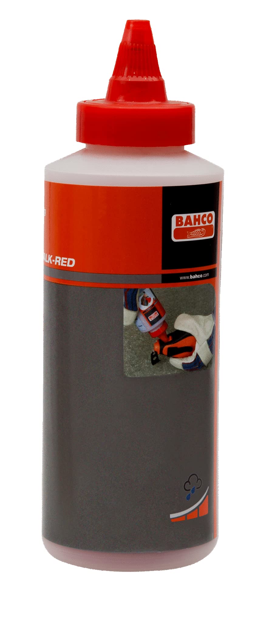 Bahco BAHCLRED Chalk Powder Tube, 227g, Red