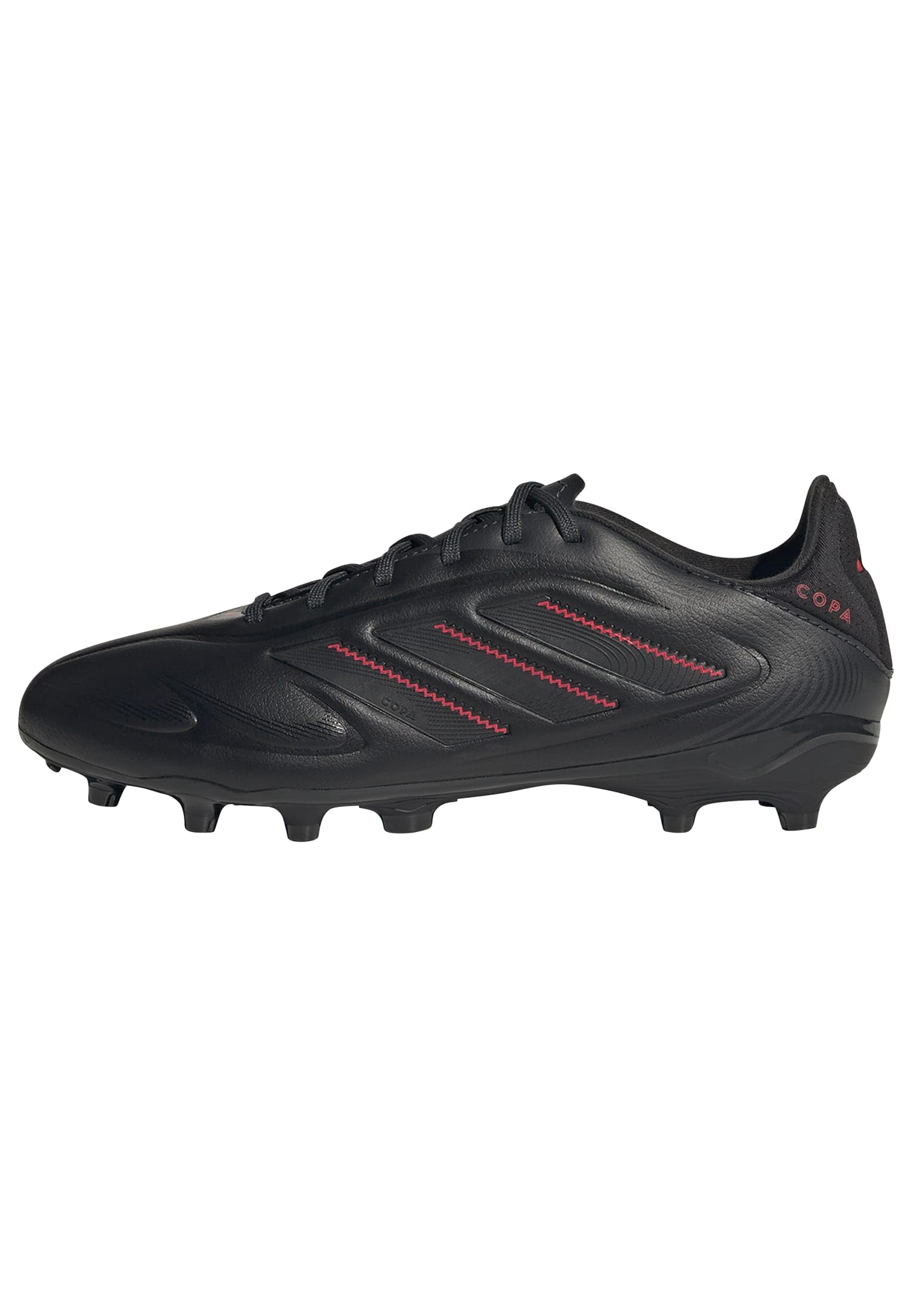 Photo 1 of ***one shoe***adidas Unisex-Kids Copa Pure 3 League Firm Ground/Multi Ground Soccer, Black/Carbon/Lucid Red, 12.5