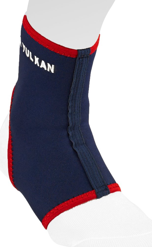 Vulkan Ankle Support, Classic 3004, Medium, Old Style, Ankle Sleeve, Breathable Compression For Sprains, Strains, Arthritis, Sore Joints, Weak Ankles, Wear During Sports, Exercise, Men and Women