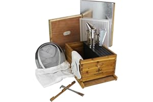 HOOVER HIVES Wax-Coated 10 Frame Beehive - Starter Kit Starter Kit With 5 Frames