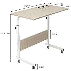 SogesHome 31.5 inch Adjustable Mobile Bed
