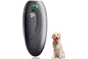 BONSO Ultrasonic Dog Bark Deterrent Device,2 in 1 Anti-Barking Device,Barking Silencer Dog Training and Bark Control Device, Safe for Dogs,Stops Bad Behavior,Alternative to Painful Dog Shock Collar