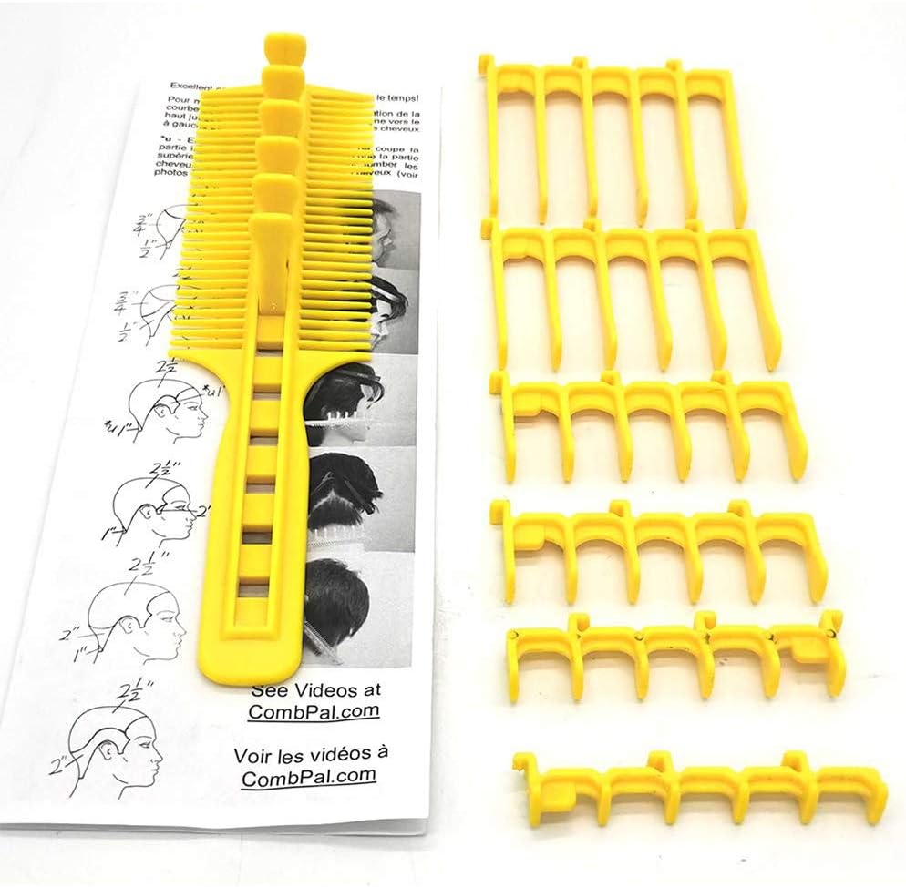 Nolonger Scissor Clipper Over Comb Hair Cutting Tool Barber haircutting Pro Kit