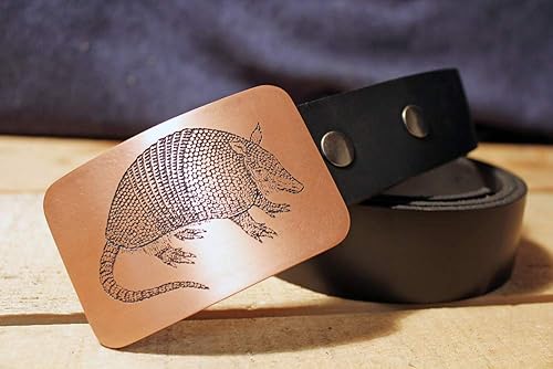 armadillo belt buckle