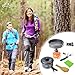 Boom Dream Camping Cookware And Stove Set - Carry All Your Cooking Gear In One Lightweight Pack - Durable, Sturdy + Reliable Cookset For One to Two People - Easy Instant Flame With Adjustable Valve