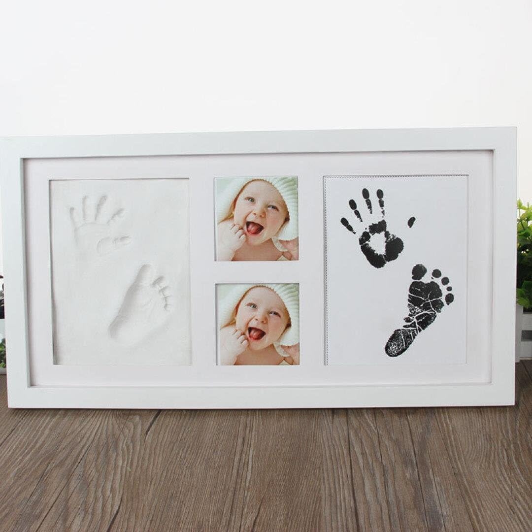 Kit Empreinte Pieds Et Mains Bebe Avec Photo Cadre Empreinte Bebe Boite Keepsakes Grand Coffret Souvenirs De Naissance De Bebe 5 Chseea Cadre A Souvenir De Bebe Bebe Puericulture Cadeaux De