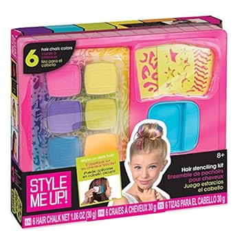 Amazon Com Style Me Up Hair Chalk For Kids Set Of 6 Colors