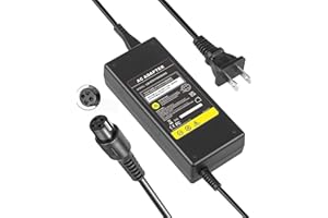 TREE.NB 4-Pin 8mm Scooter Charger for Segway Ninebot S/S-MAX/Mini lite/Mini PRO, 63V 1.1A Adapter Compatible with Ninebot, 4 Pong Connector Replacement