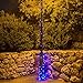 LED Solar Party String Lights with Auto Sensor, 100 Twinkling Outside Icicle Lights, Christmas Fairy Indoor Outdoor Starry Lights, Waterproof, 39.1 Feet Long