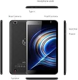 VASOUN 7 inch Tablet Android 13 Quad Core 32GB 1024x600 IPS Case view 7