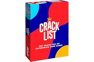 SAVANA Crack List - The Crack-You-Up Categories Card Game | 2+ Players | Quick and Hilarious Game for Kids, Teens and Adults | Family Board Games