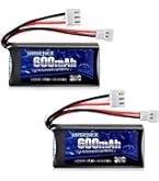 Amazon.com: FMS Car Accessory Lipo Battery 2S 7.4V 380mAh
