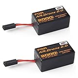 ELEOPTION 2 Pcs 2000mAh 11.1V High Capacity Upgrade