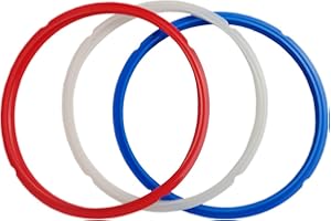 3Pcs Pressure Cooker Gasket Sealing Rings Silicone Sealing Rings for 3qt 5qt 6qt 8qt Replacement Gaskets for Pressure Cooker