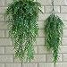 Outgeek Artificial Hanging Plants, Artificial Green Ivy Vine Artificial Shrubs Hanging Vine Plant for Home Garden Outdoor Wall Decoration (4 pcs)