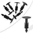 6 Pack Christmas Tree Plugs, Compatible with 2004-08 F150 And Lincoln Mark LT Windshield Wiper Cowl Vent Grille Panel Hood Retainer Clips Retaining Pins, Car Plastic Rivets Retainers Screw.