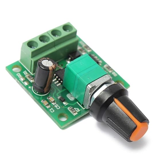 ELEGIANT DC 1.8V 3V 5V 6V 12V 2A Motor Drehzahlsteller Regler Kontroller 30W PWM 1803B B1