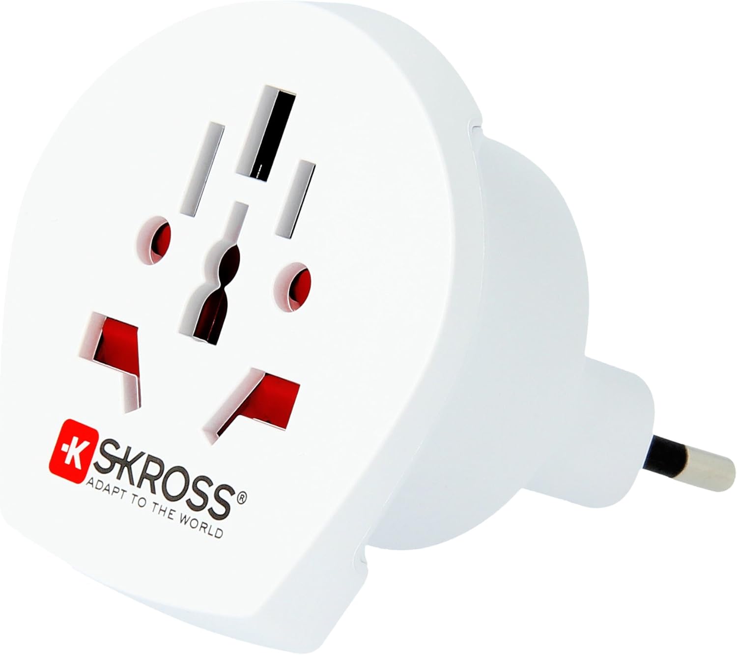 Skross World to Italy Adaptateur de Prise, Toutes Prises vers Prise Italienne Amazon.fr