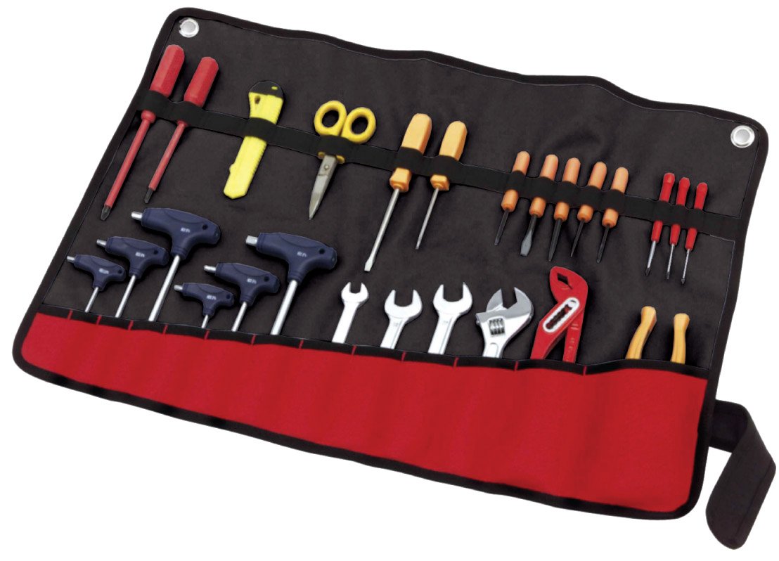 Plano 557TX Tool Roll Multi Pocket, Black