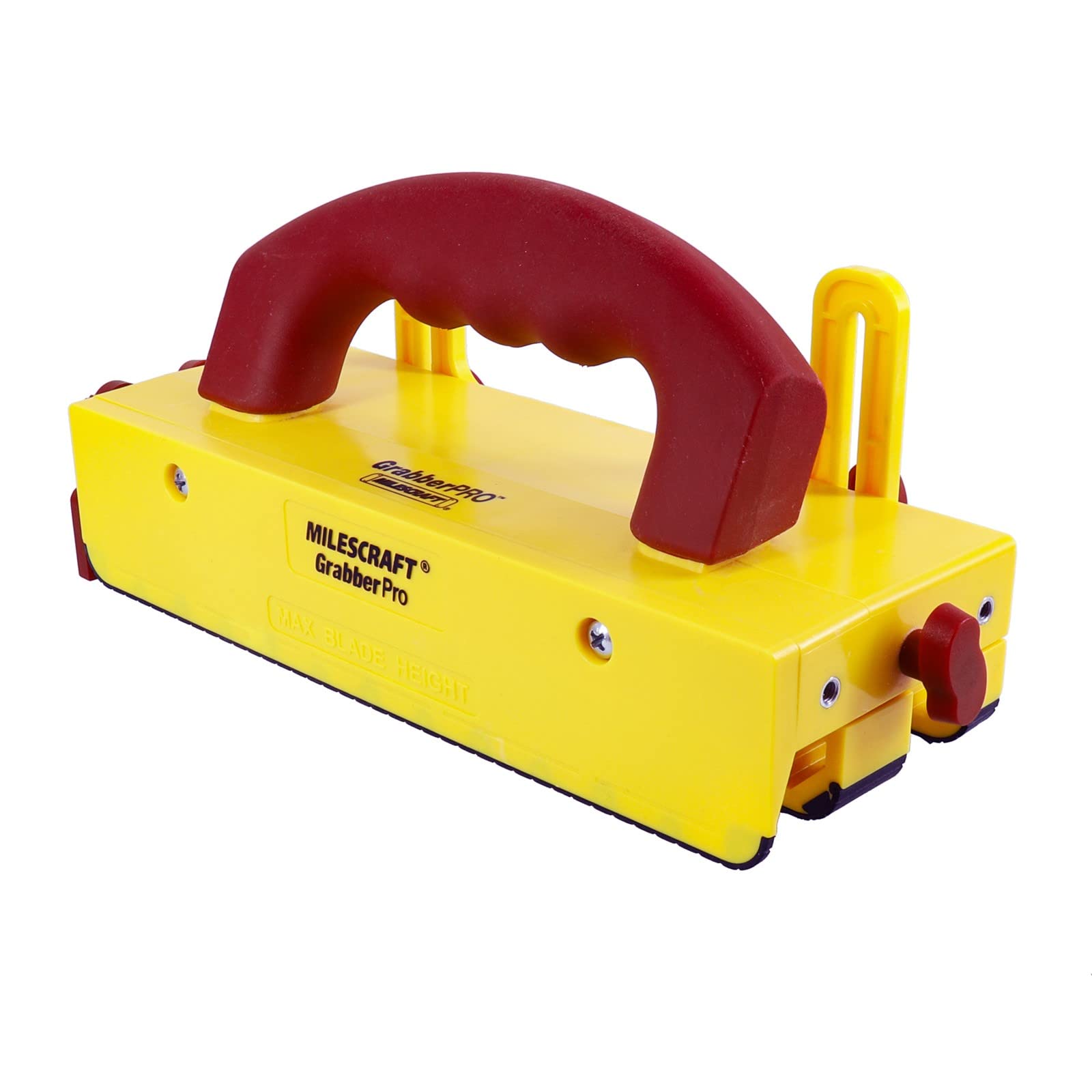 Milescraft 3406 GrabberPRO - Bloque de empuje para sierras de mesa, mesas fresadoras, sierras de cinta y ensambladoras