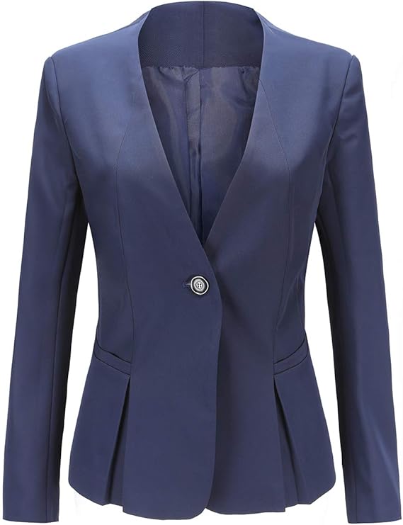 Amazon テーラードジャケット レディース コート無地 フォーマルジャケット ブレザー 春秋 ブレザー エレガント オフィス カジュアル テーラードジャケット コート ジャケット 通販