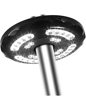 Lámpara para Sombrilla Lámparas De Campaña Sombrilla De Jardín 20+ 8 Led Paraguas De Carga