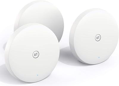 BT Mini Whole Home Wi-Fi 3 Pack AC1200 Mesh Discs with App Control