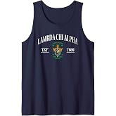 Lambda Chi Alpha Fraternity Est.1909 LXA Lambda Chis LCA Tank Top