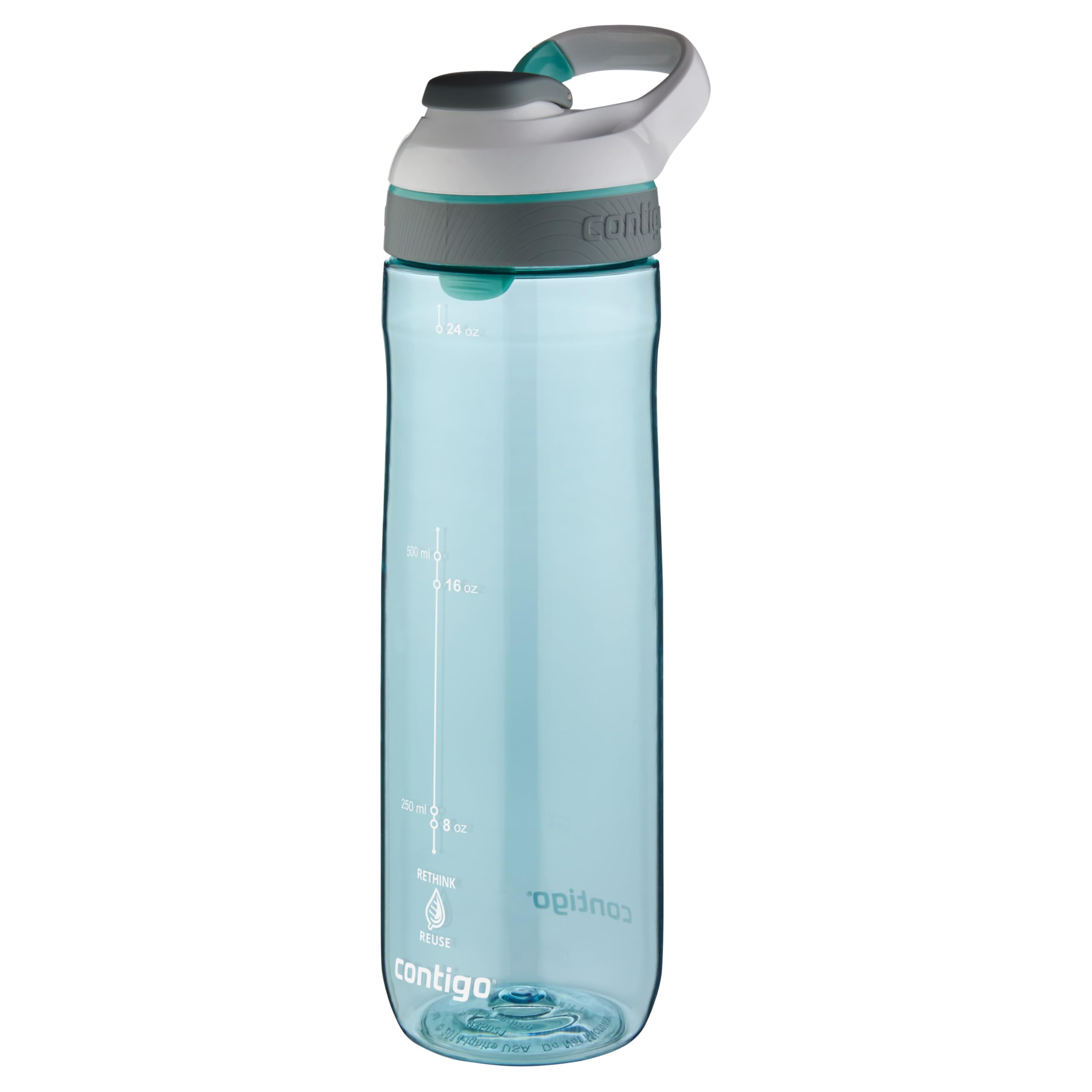 Contigo Cortland Autoseal Water Bottle | Large 720ml BPA Free Drinking Bottle | Sports Flask | Leakproof Drink Bottle | Ideal for School, Gym, Bike, Running, Hiking