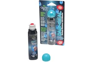 Quality Park Dab-N-Seal Envelope Moistener with Adhesive, 50ML Bottle, Spill-Proof Applicator, 1 Pack - Ideal for Sealing Env