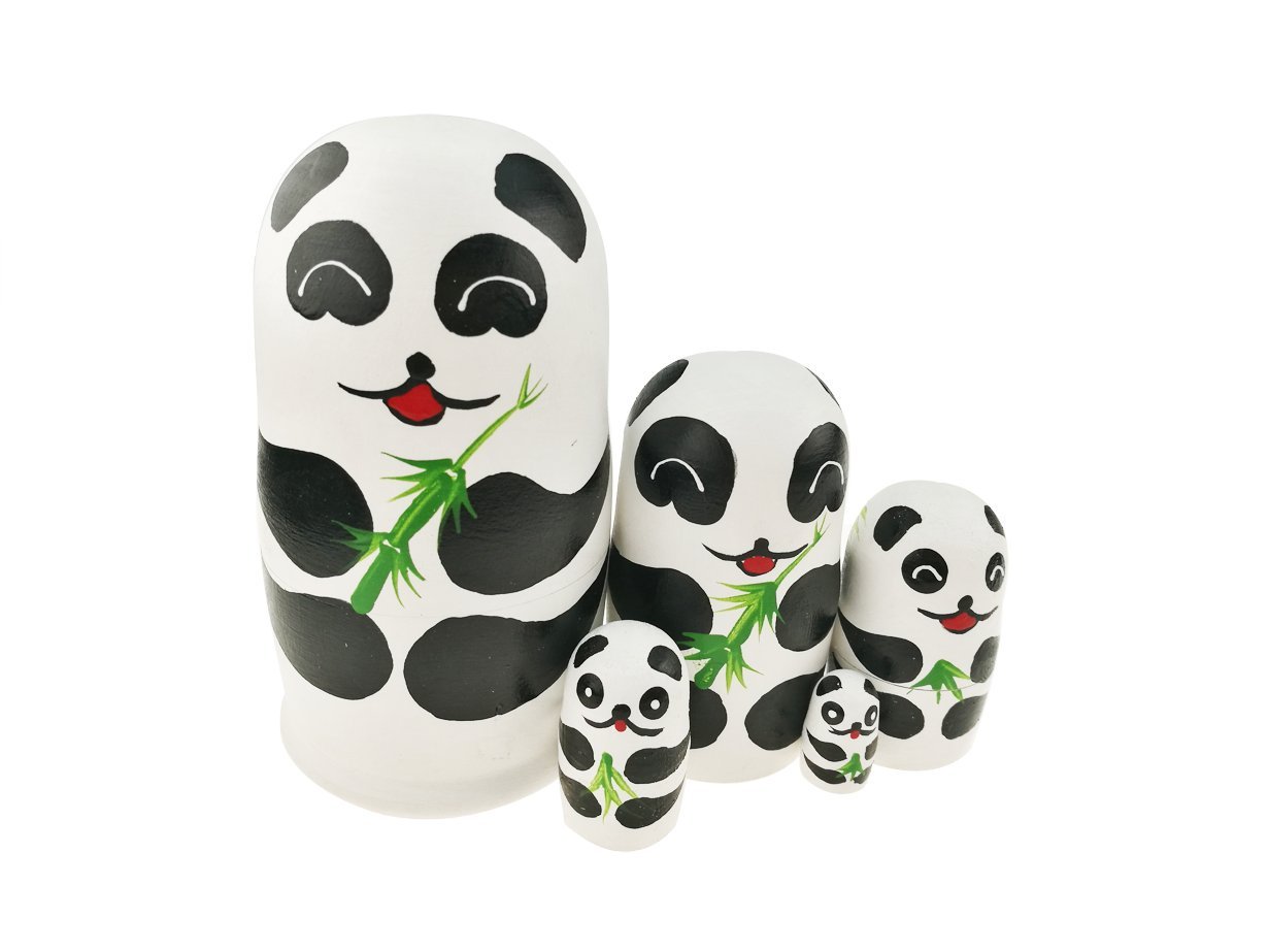 panda russian dolls