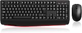 Cimetech JQ725 Wireless Keyboard and Mouse 2.4G UK Layout Black
